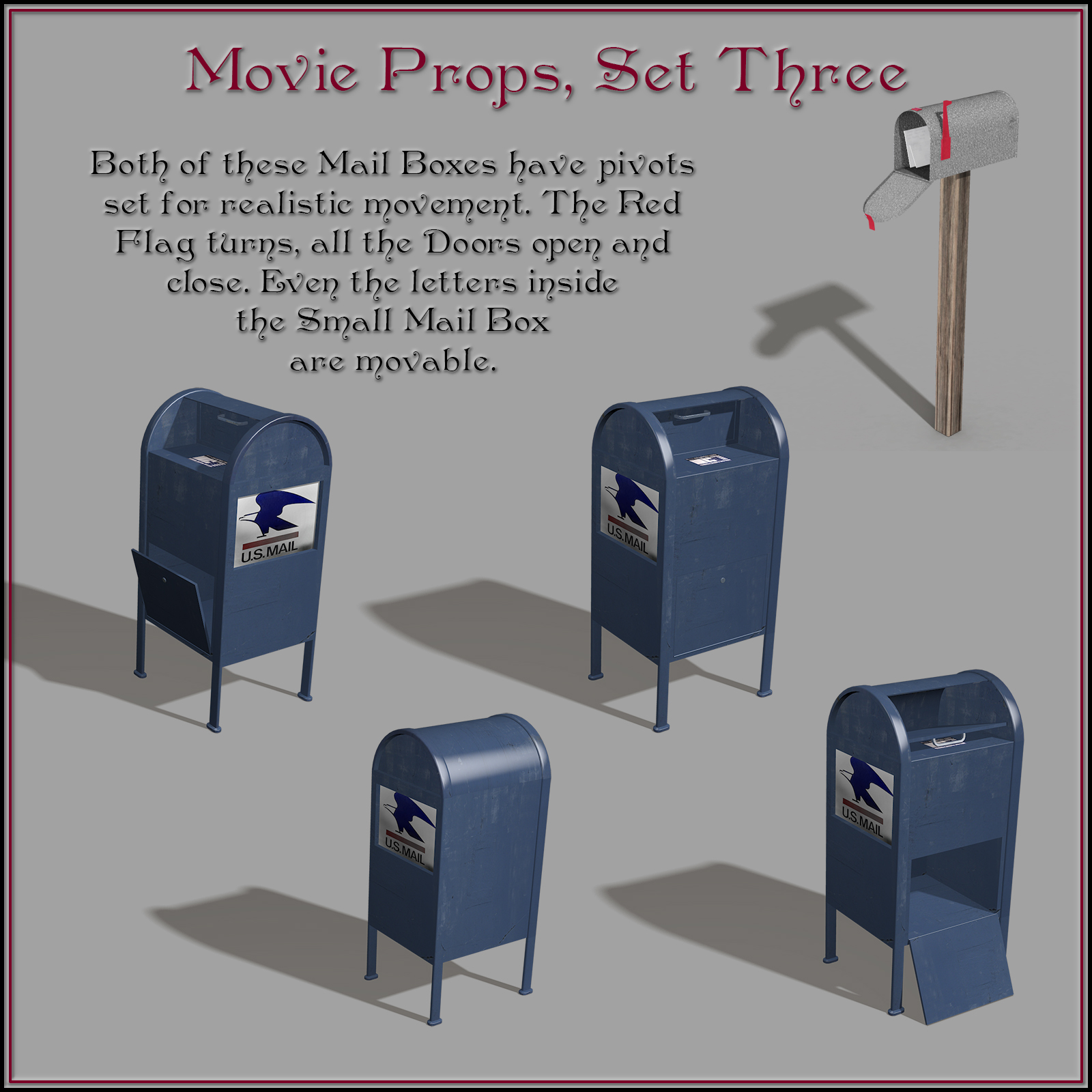 Movie Props, Set 03 by N/A