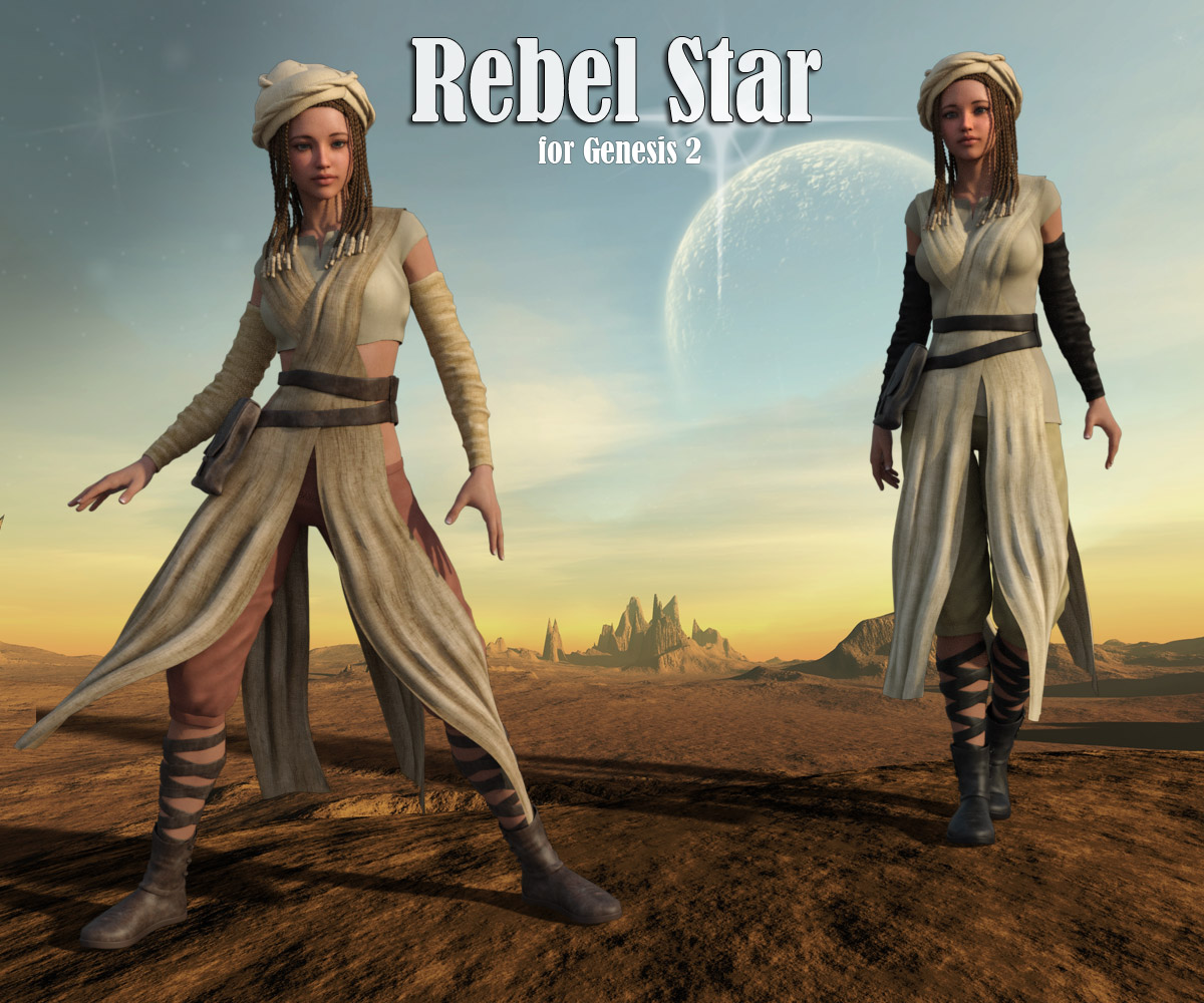 Rebel Star for Gen2 Female by N/A