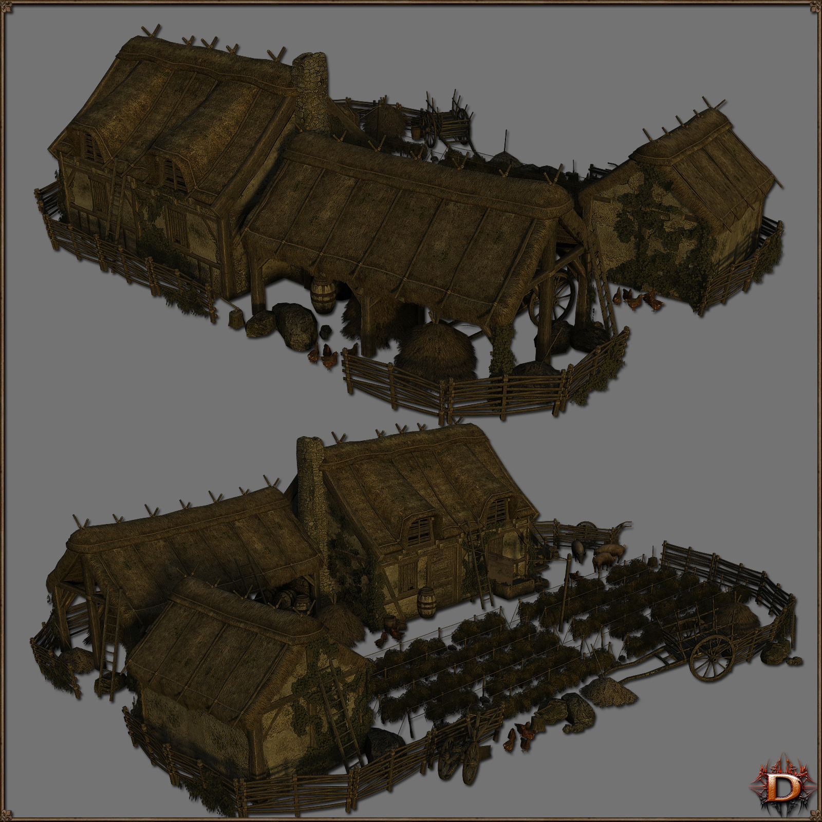 Medieval Plantation by N/A