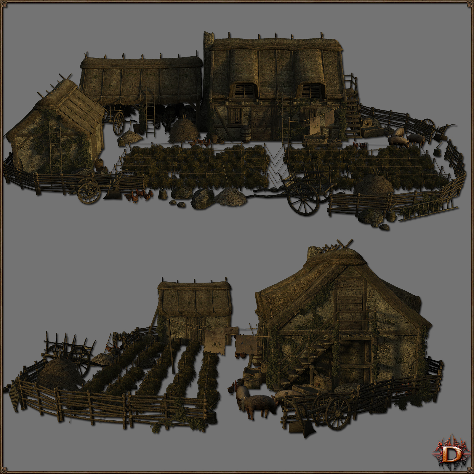 Medieval Plantation by N/A