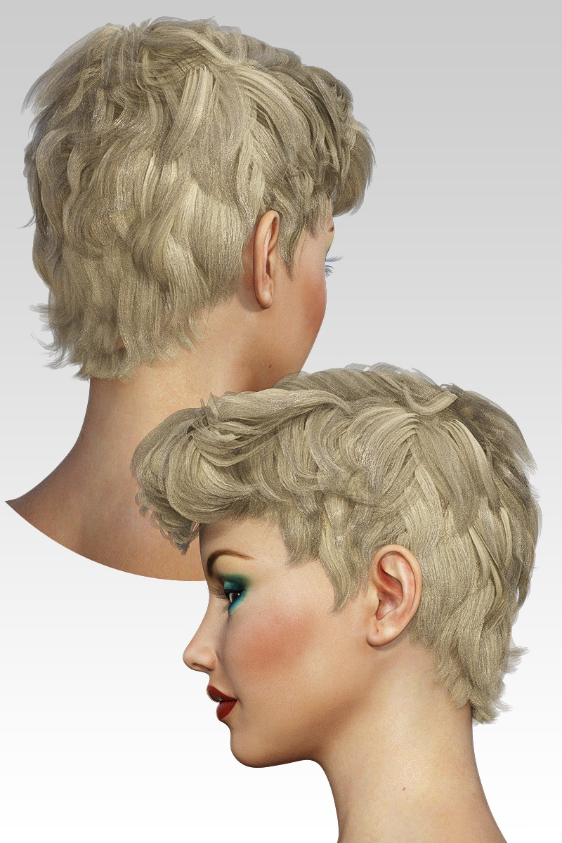Short Hair for G3 females by N/A