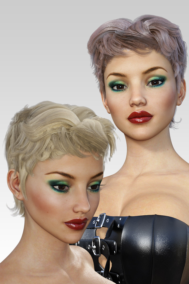 Short Hair for G3 females by N/A