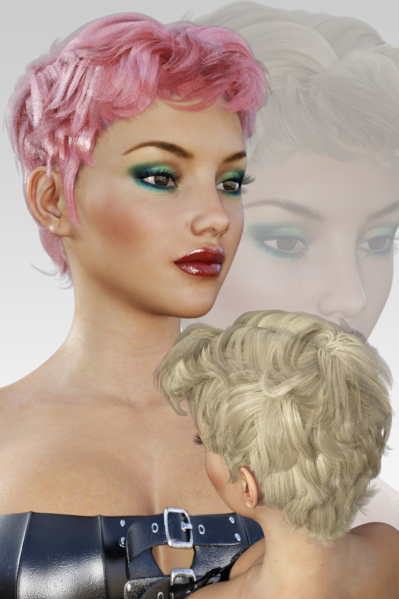 Short Hair for G3 females by N/A
