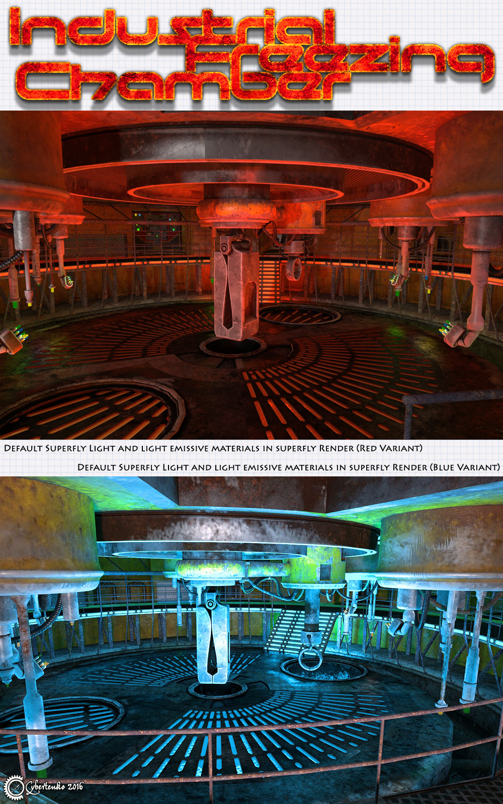 Industrial Freezing Chamber by N/A