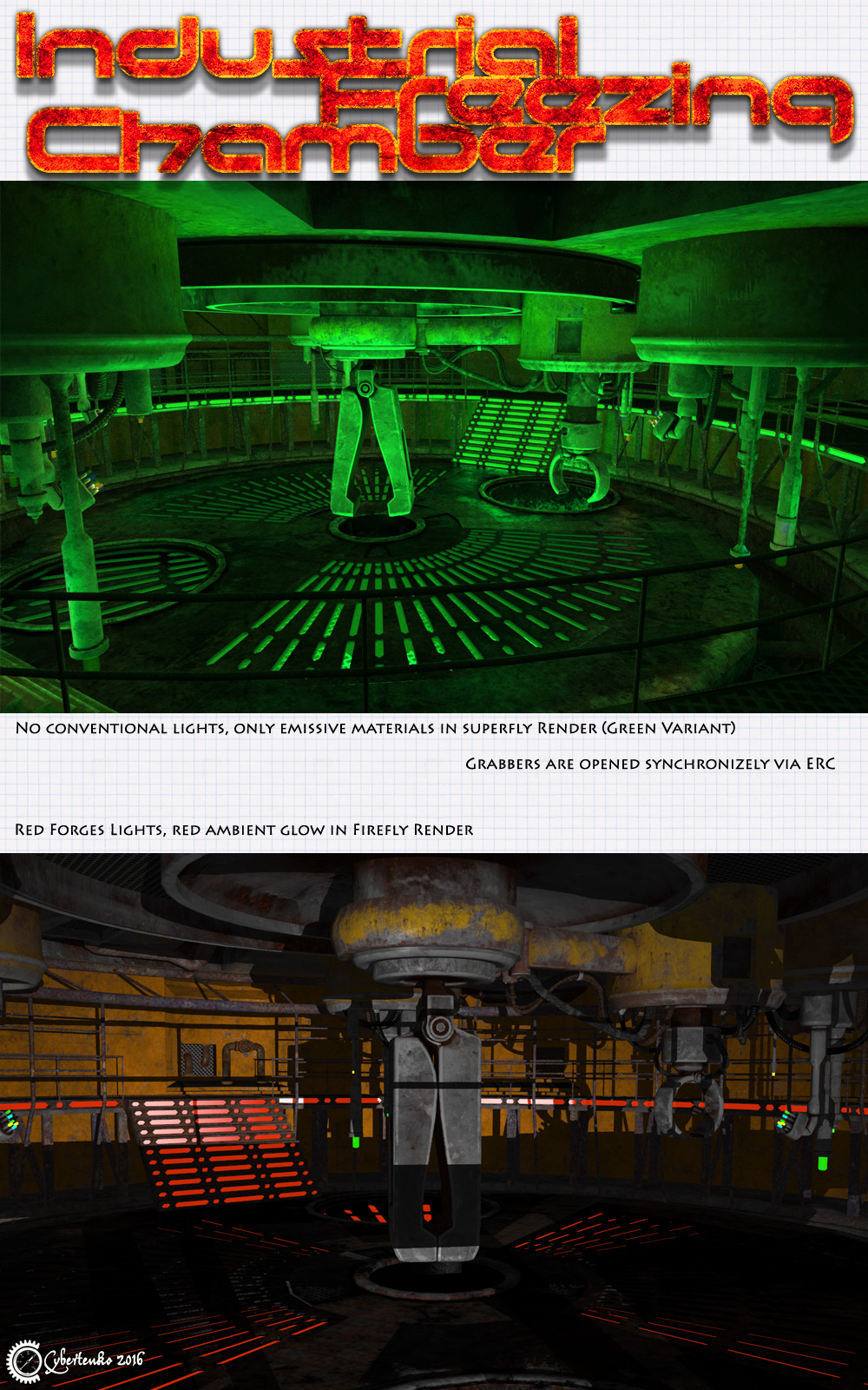 Industrial Freezing Chamber by N/A