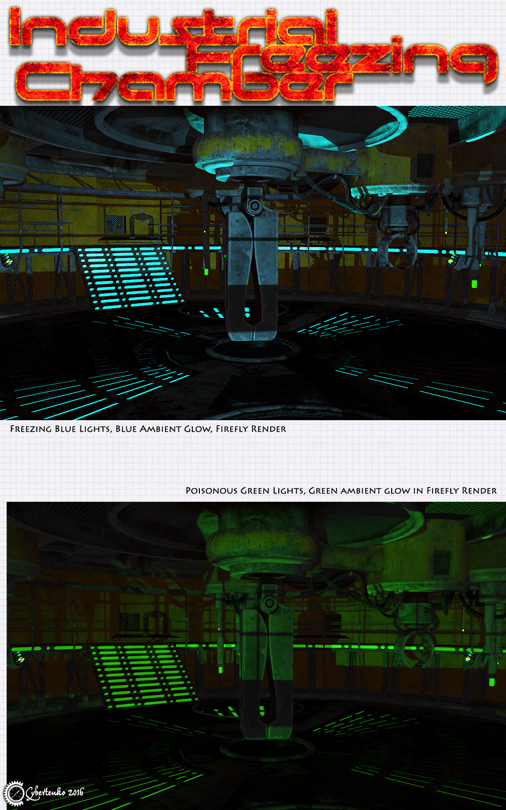 Industrial Freezing Chamber by N/A