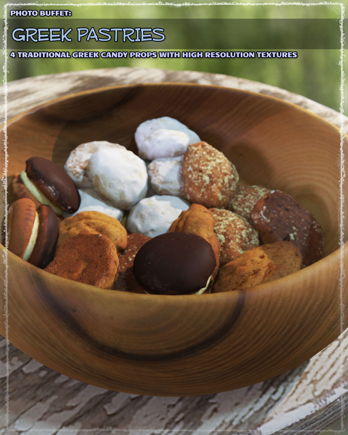 Photo Buffet: Greek Pastries by N/A