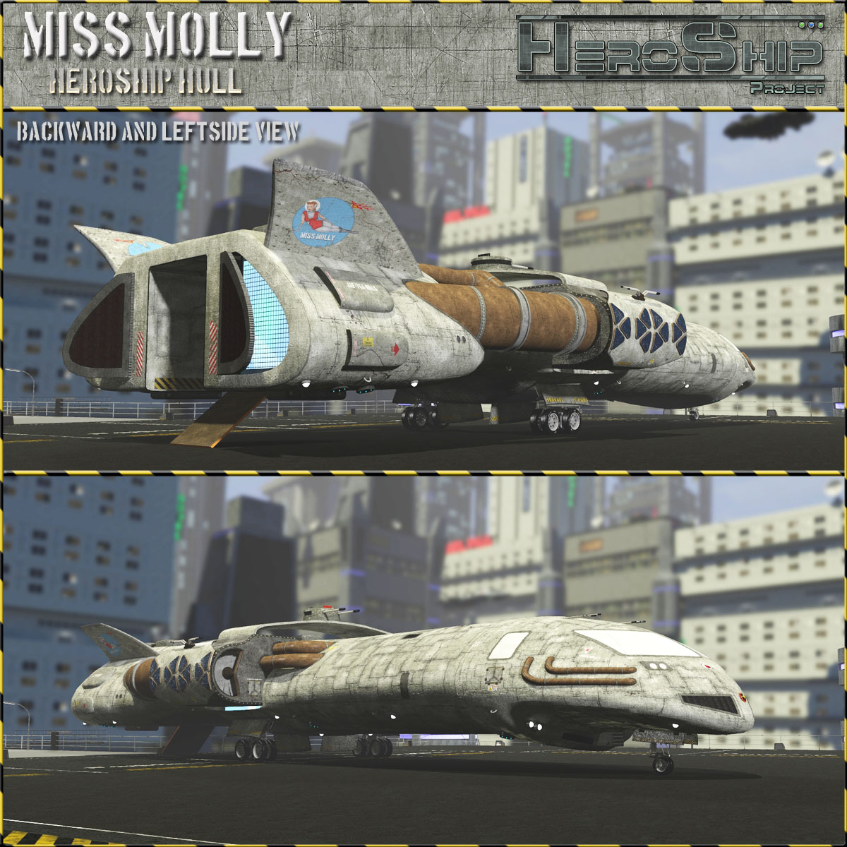 HeroShip Hull by N/A