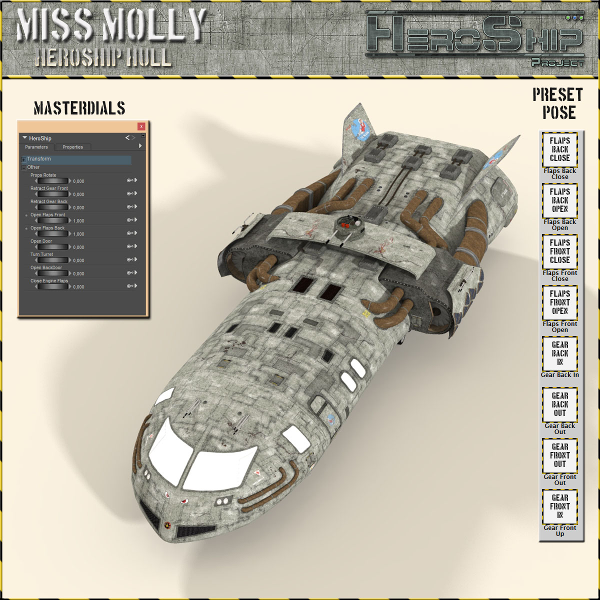 HeroShip Hull by N/A