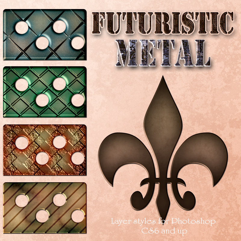 Futuristic Metal PS Styles by N/A