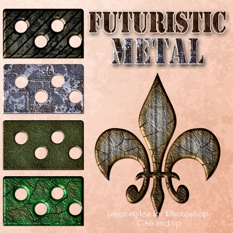 Futuristic Metal PS Styles by N/A