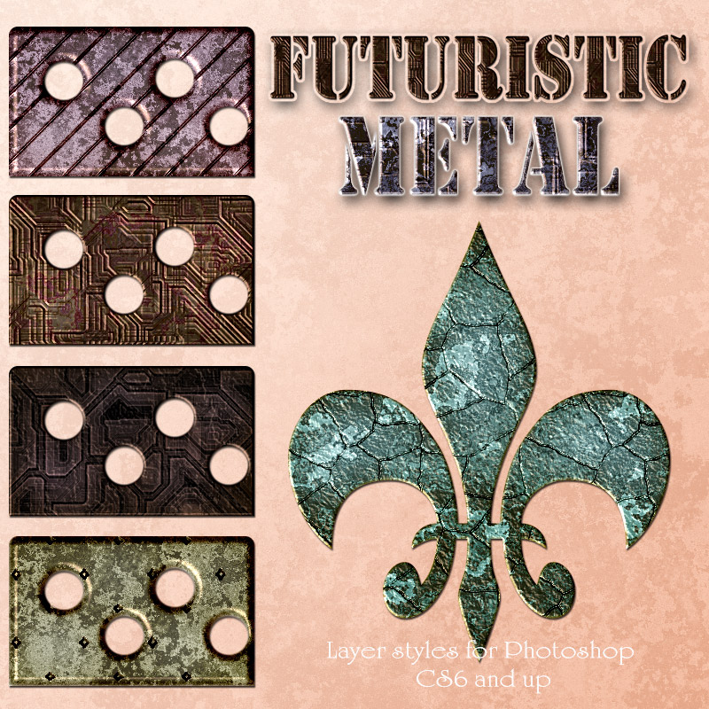 Futuristic Metal PS Styles by N/A