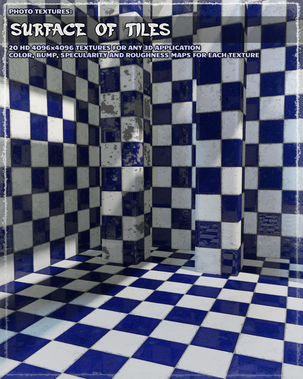 Photo Textures: Surface of Tiles by N/A