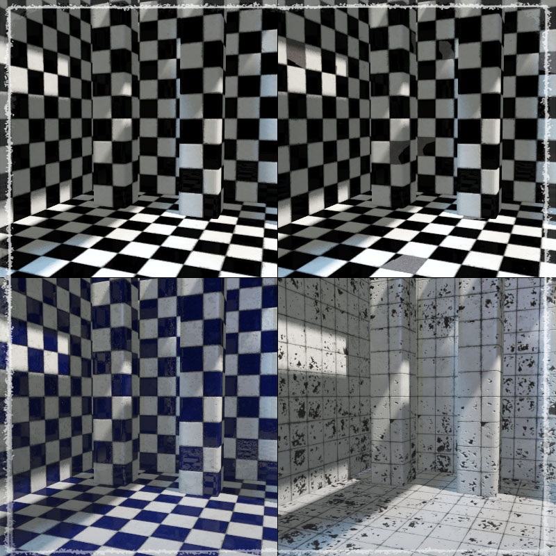 Photo Textures: Surface of Tiles by N/A