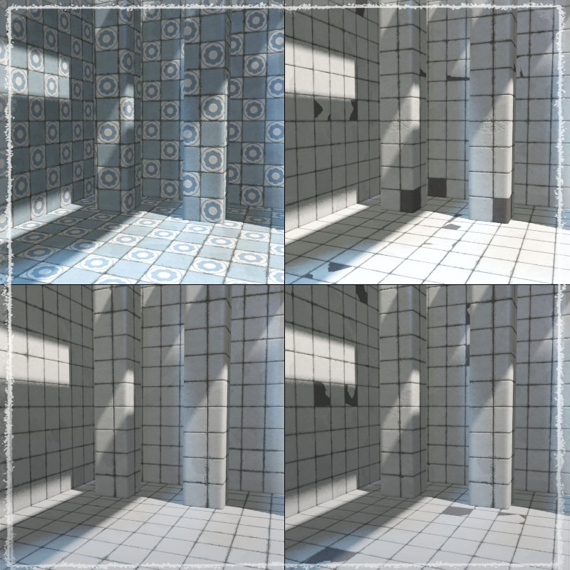 Photo Textures: Surface of Tiles by N/A