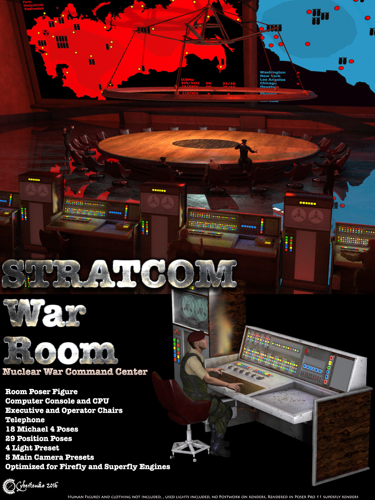 STRATCOM War Room by N/A