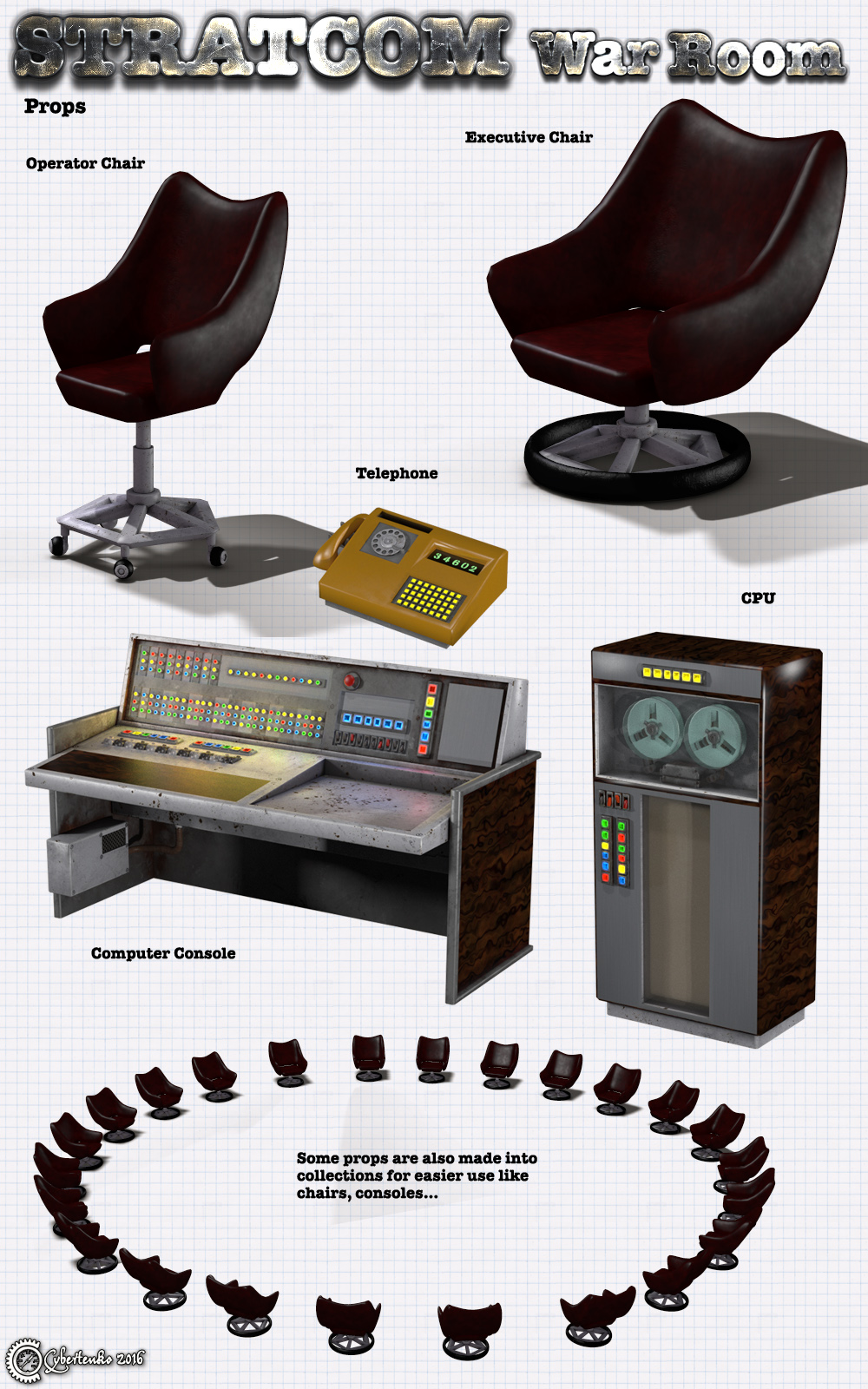 STRATCOM War Room by N/A