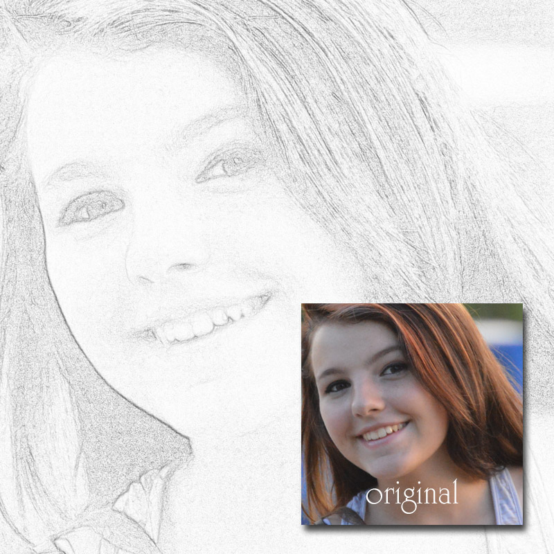 Sketching Photoshop Actions by N/A