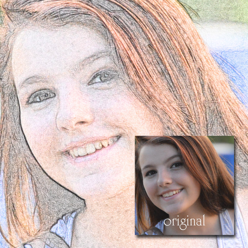 Sketching Photoshop Actions by N/A