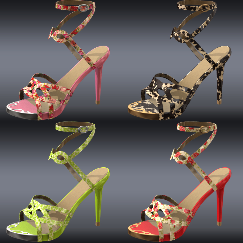 InStyle - Callisto Shoes - for Genesis 3 by N/A