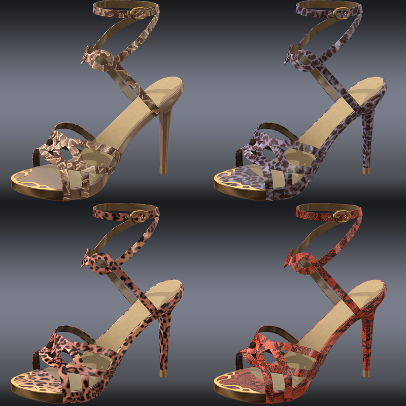 InStyle - Callisto Shoes - for Genesis 3 by N/A