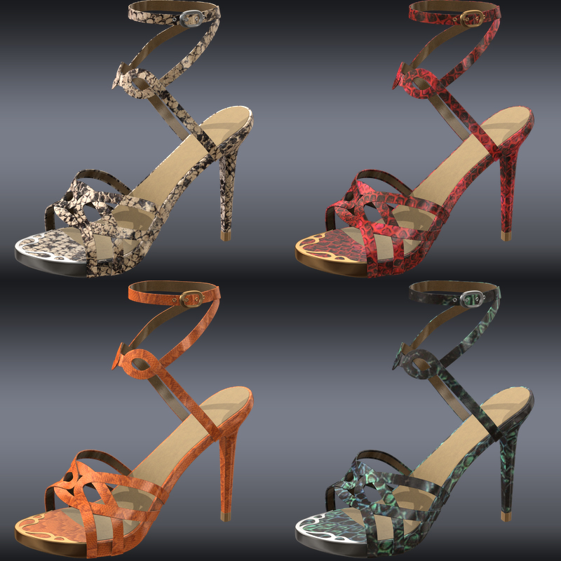 InStyle - Callisto Shoes - for Genesis 3 by N/A