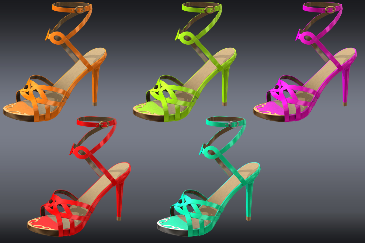 InStyle - Callisto Shoes - for Genesis 3 by N/A