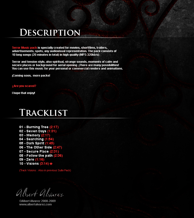 Terror Music Pack by N/A