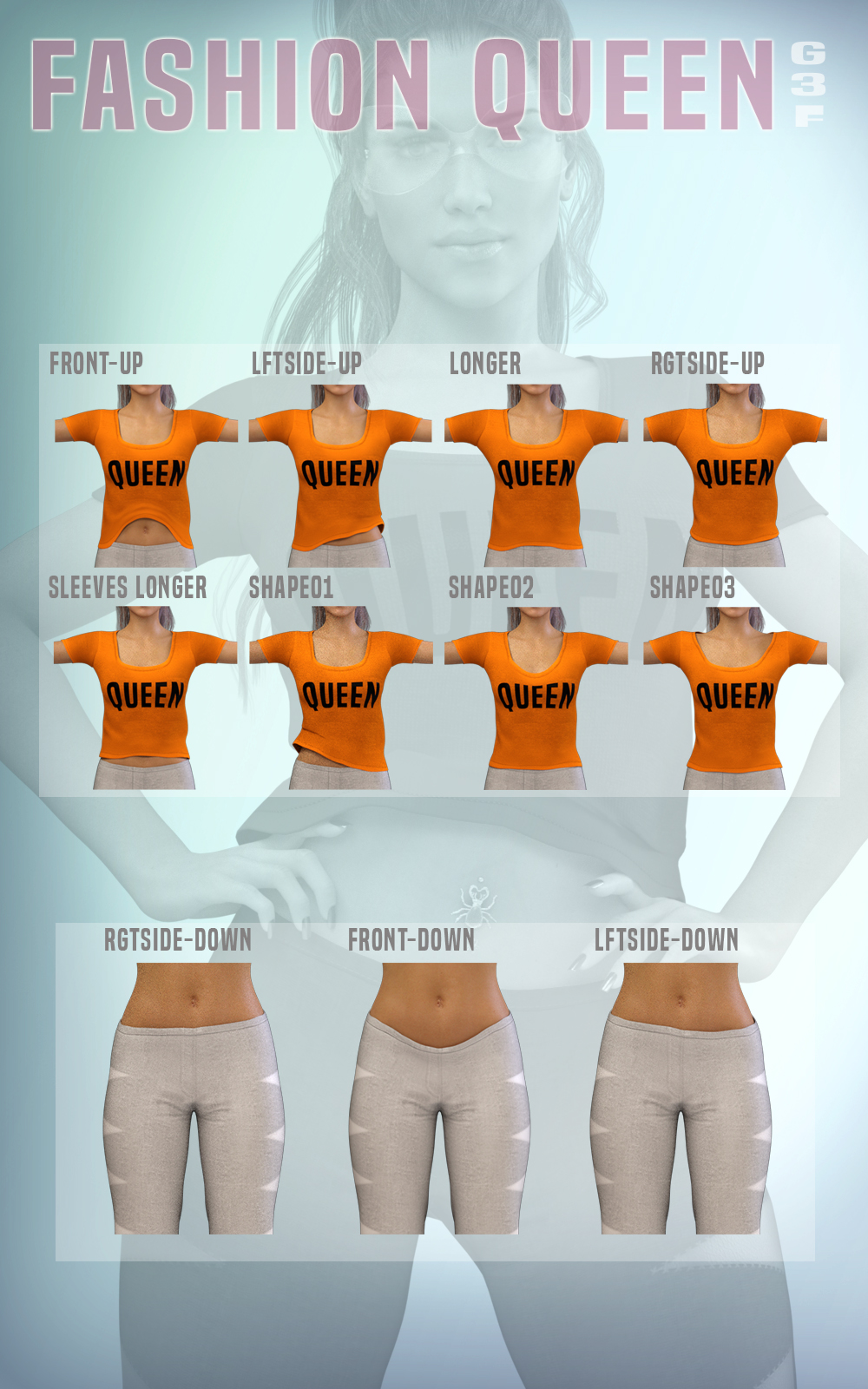 Fashion Queen for G3F by N/A