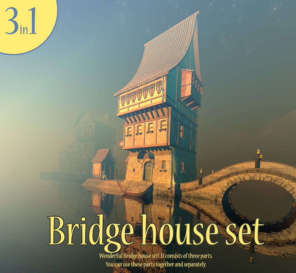 Bridge house set by N/A