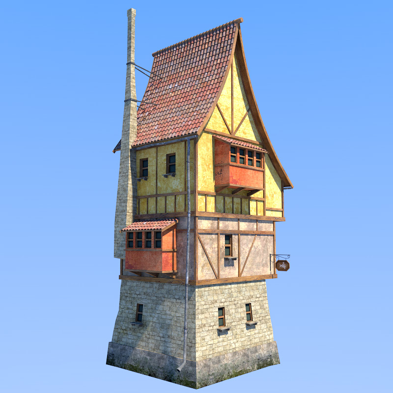 Bridge house set by N/A