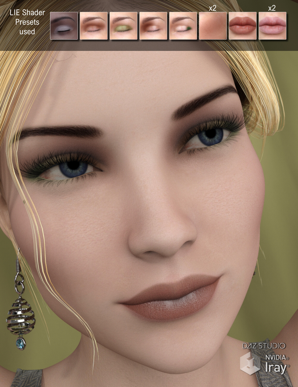 Lully's LIE Makeups for Genesis 3 Female by N/A