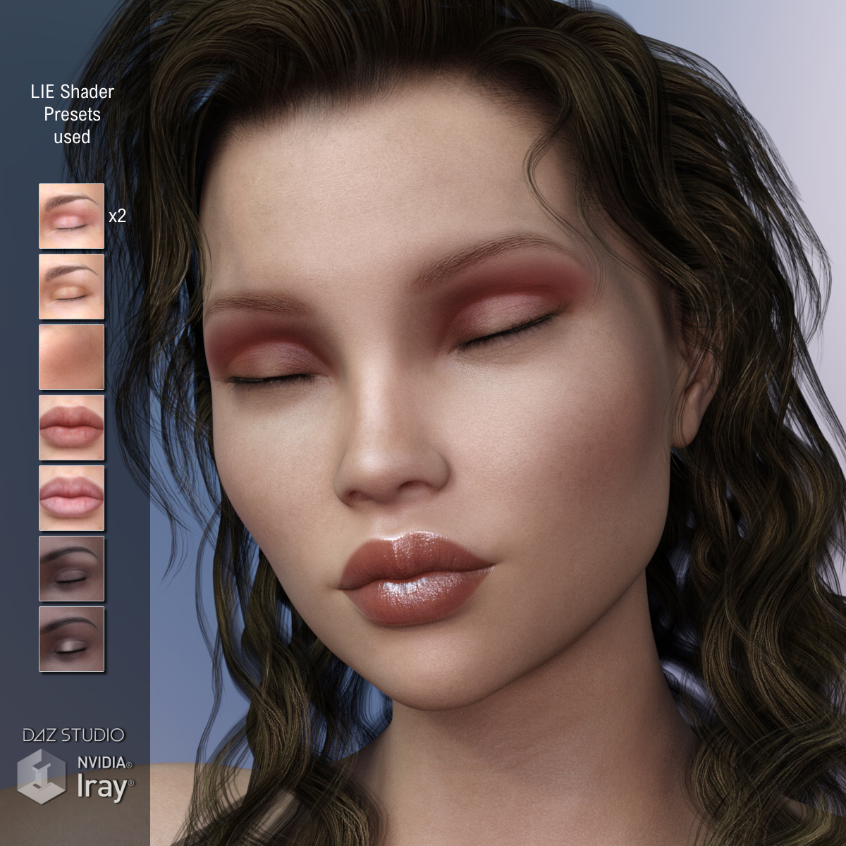 Lully's LIE Makeups for Genesis 3 Female by N/A