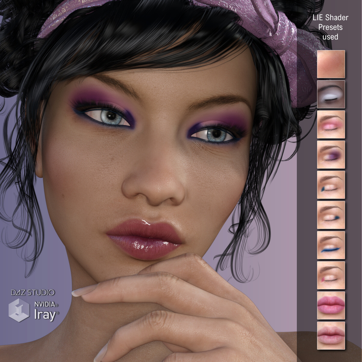 Lully's LIE Makeups for Genesis 3 Female by N/A