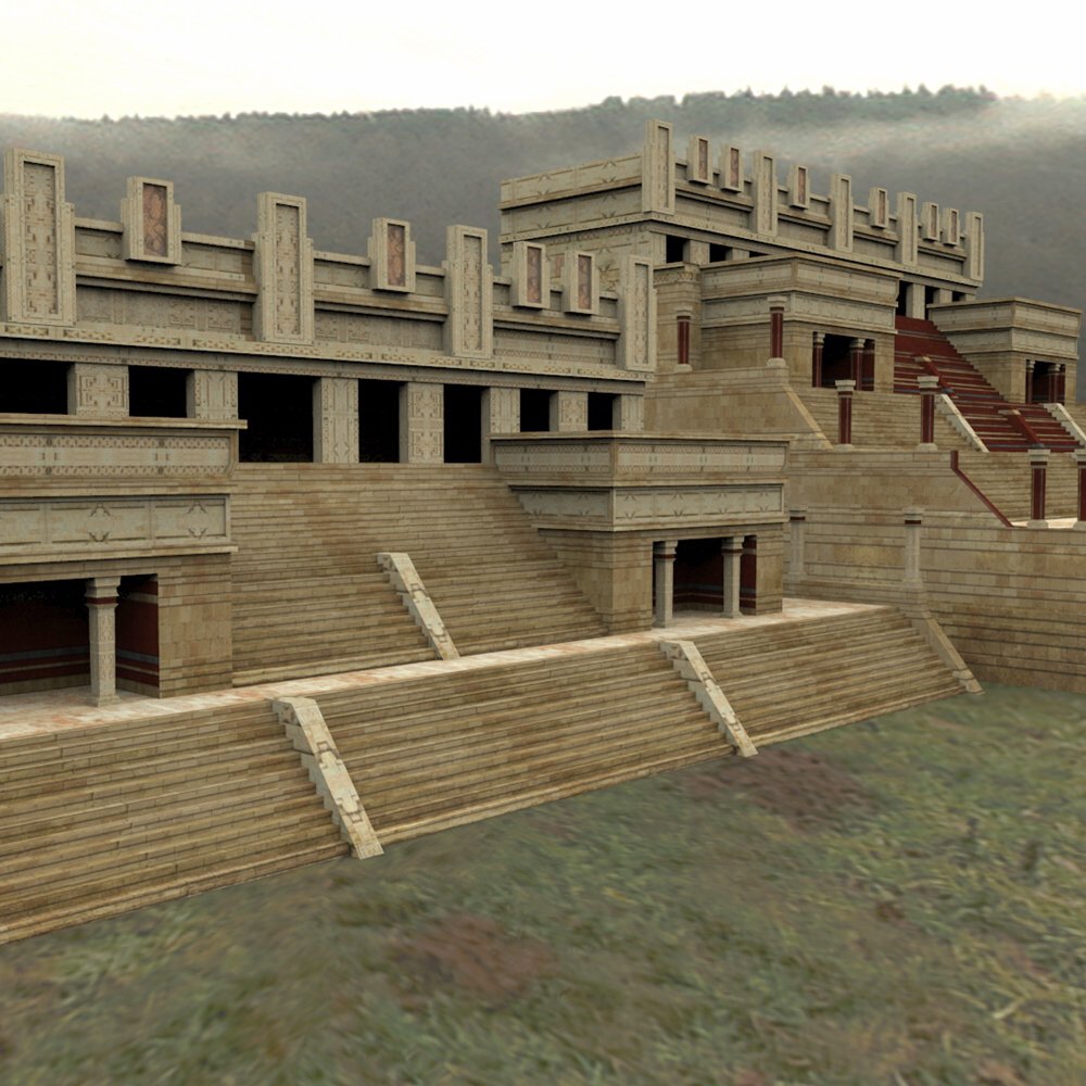 Mayan City: Temples (for Poser) by N/A