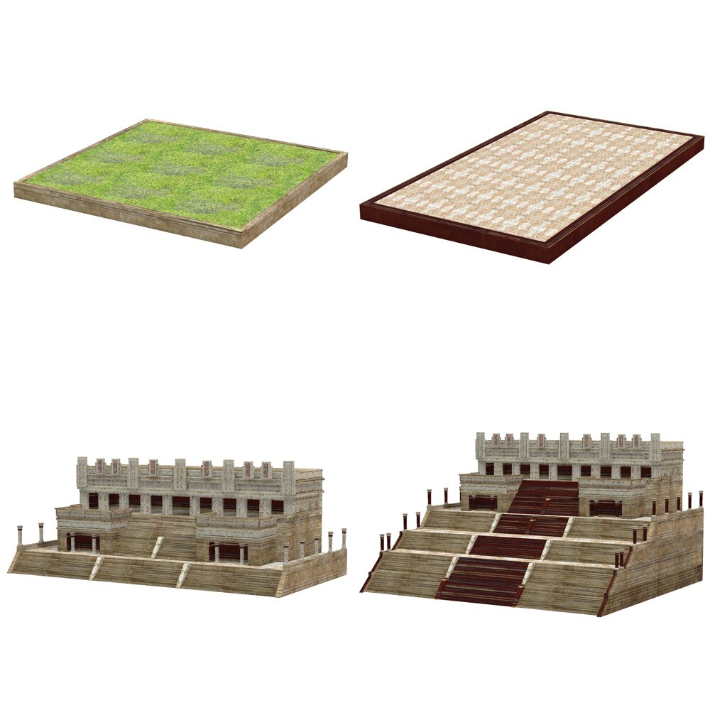 Mayan City: Temples (for Poser) by N/A
