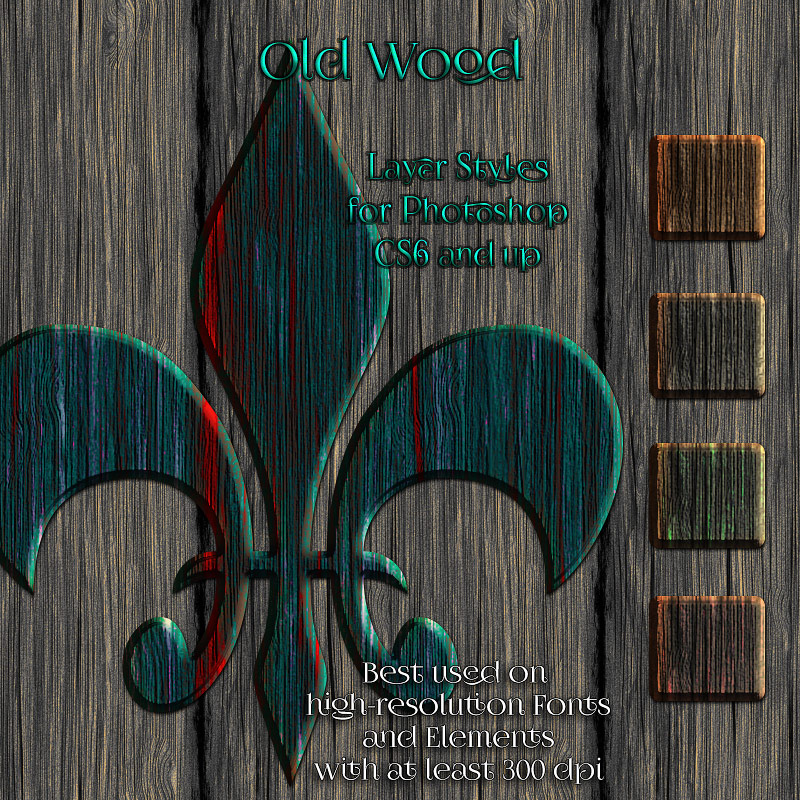 Old Wood Styles by N/A