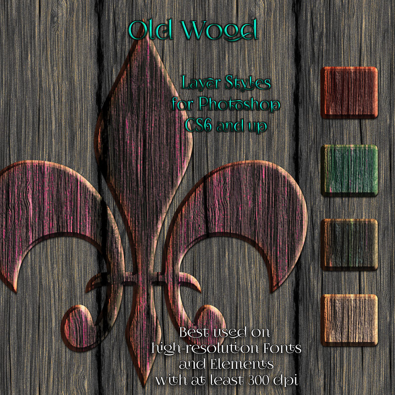 Old Wood Styles by N/A