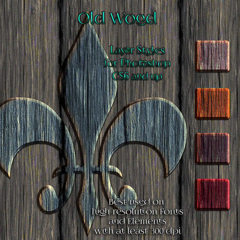 Old Wood Styles by N/A