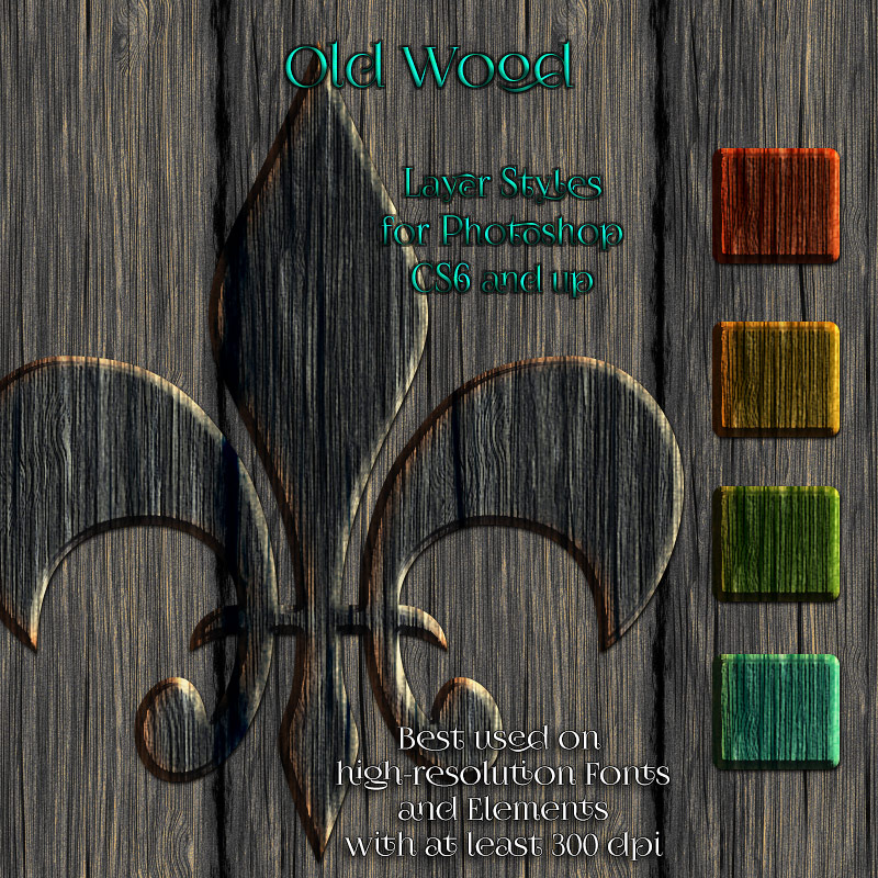 Old Wood Styles by N/A