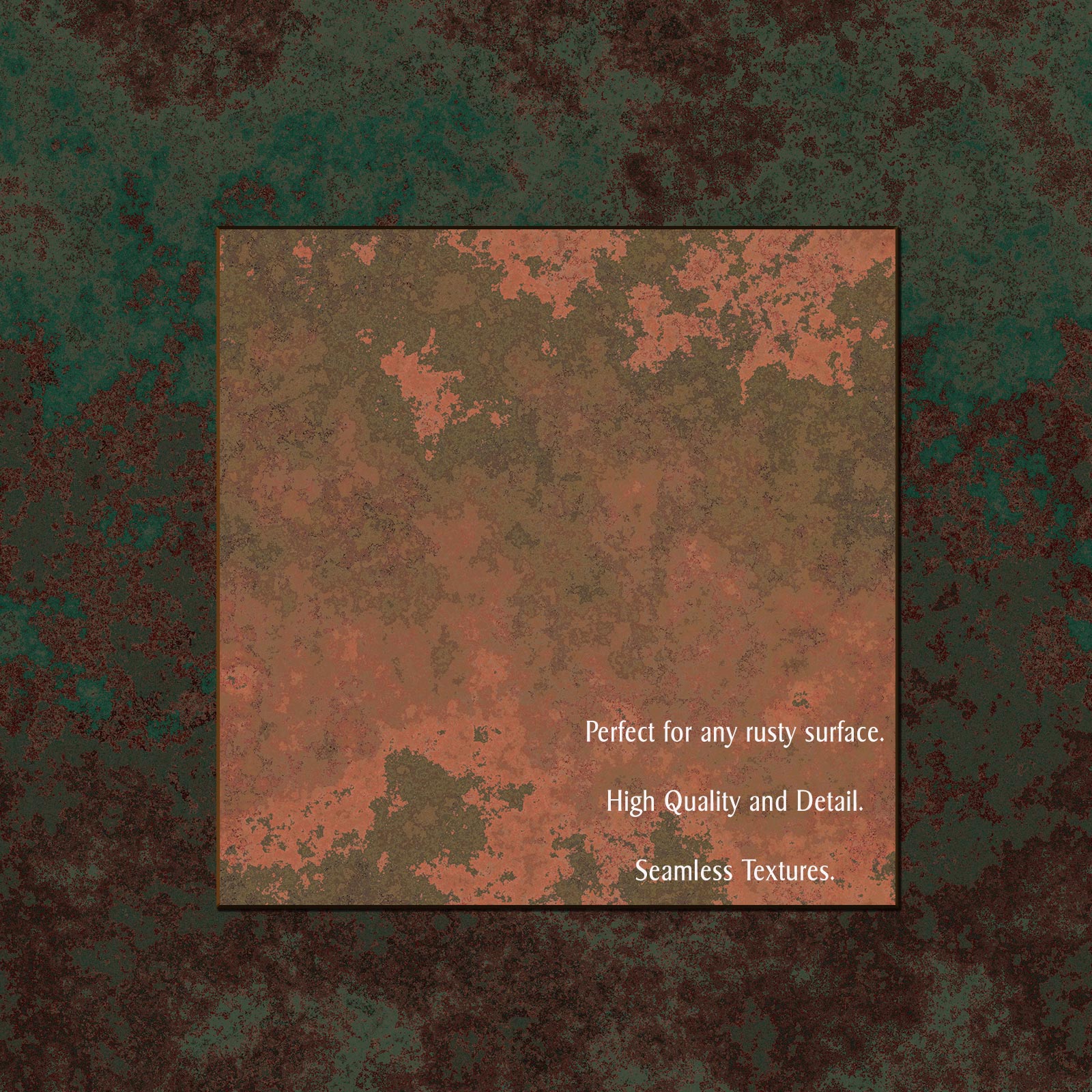 8 Seamless Rusty Metal Textures with Texture Maps - Merchant Resource by N/A