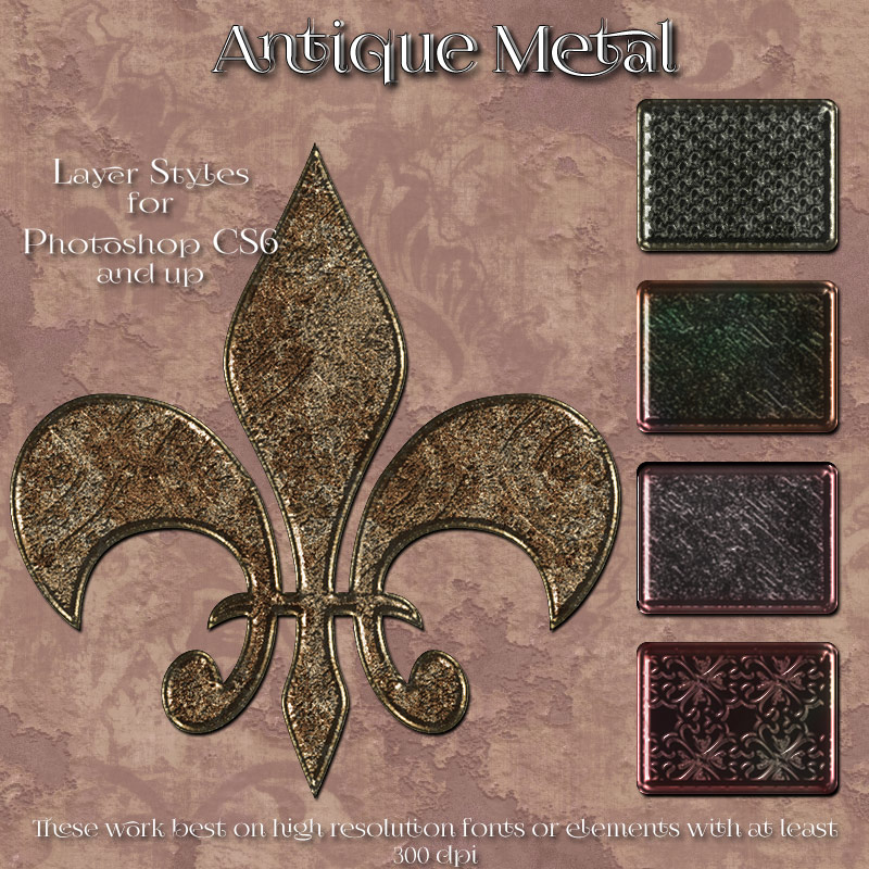 Antique Metal Styles by N/A