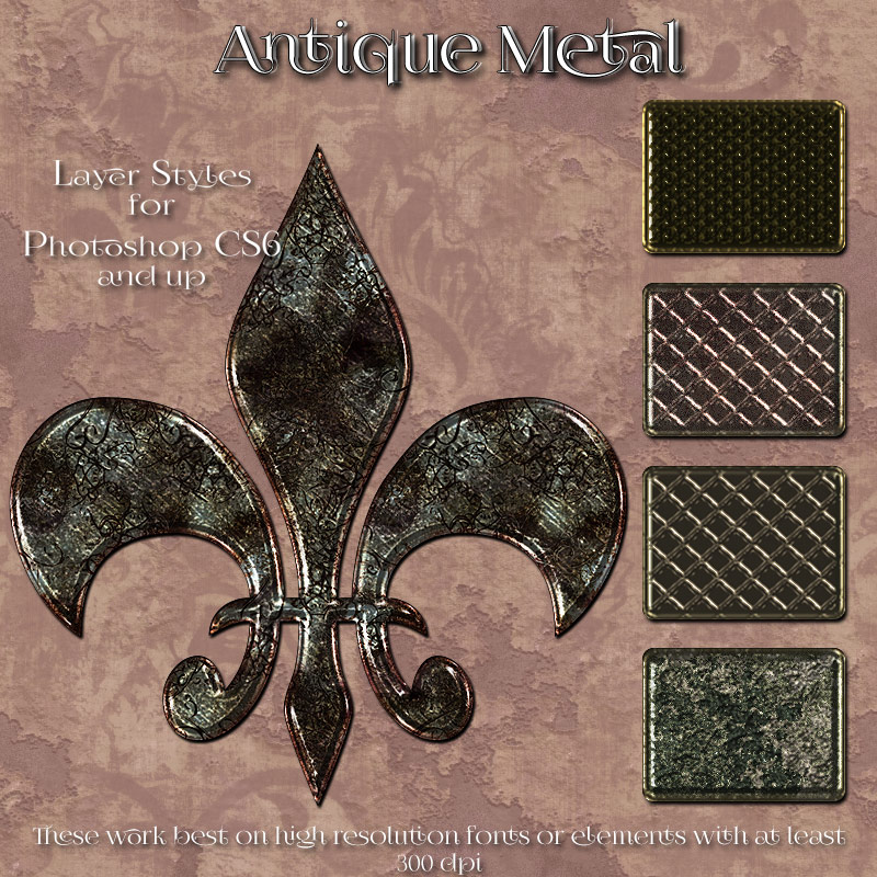 Antique Metal Styles by N/A