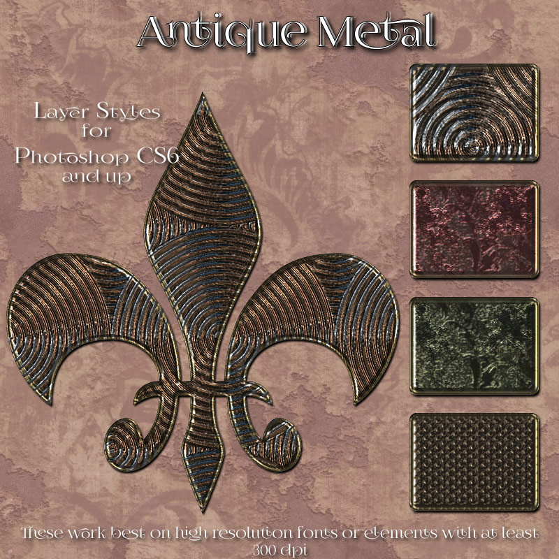 Antique Metal Styles by N/A