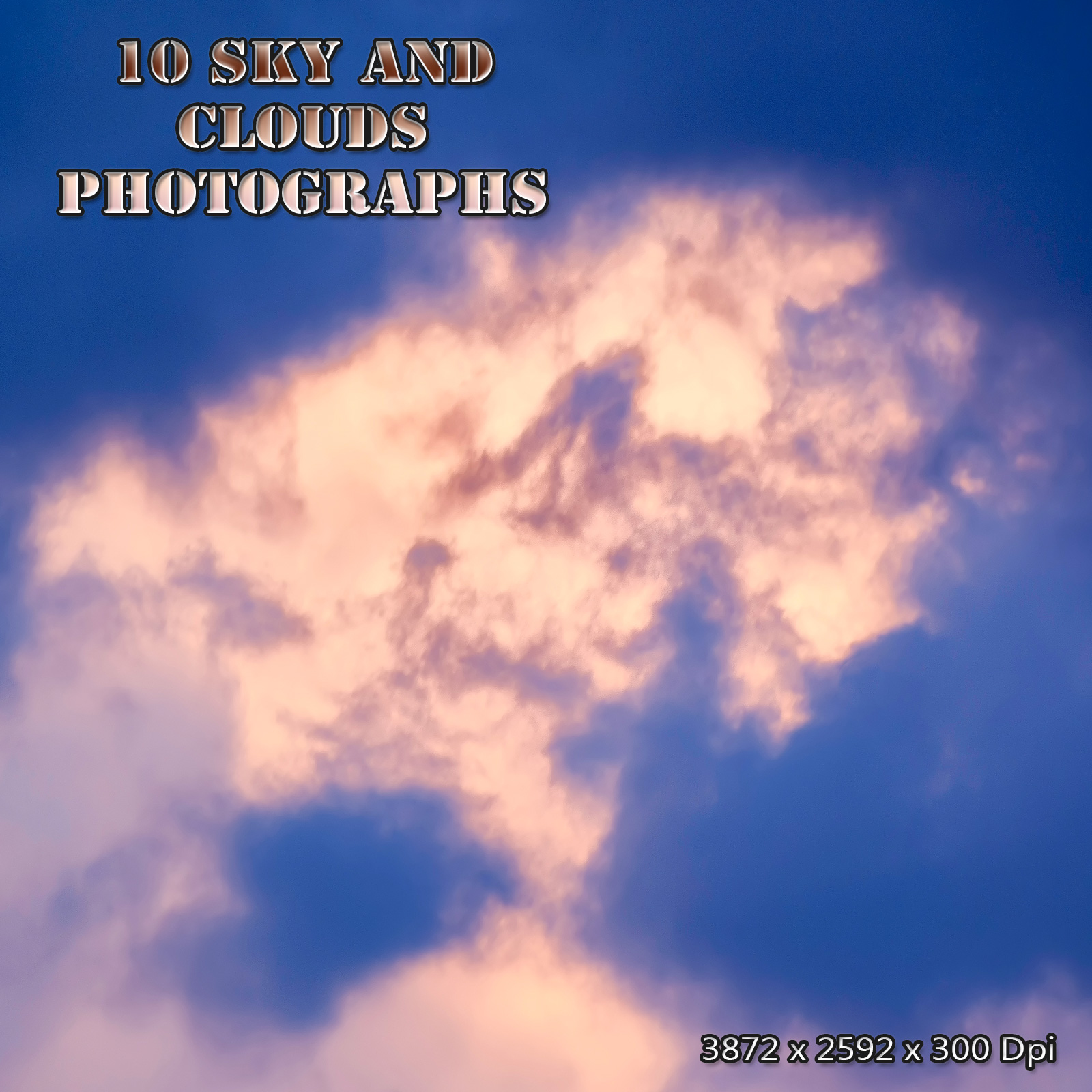 10 Sky and Clouds Photograph Backgrounds by N/A