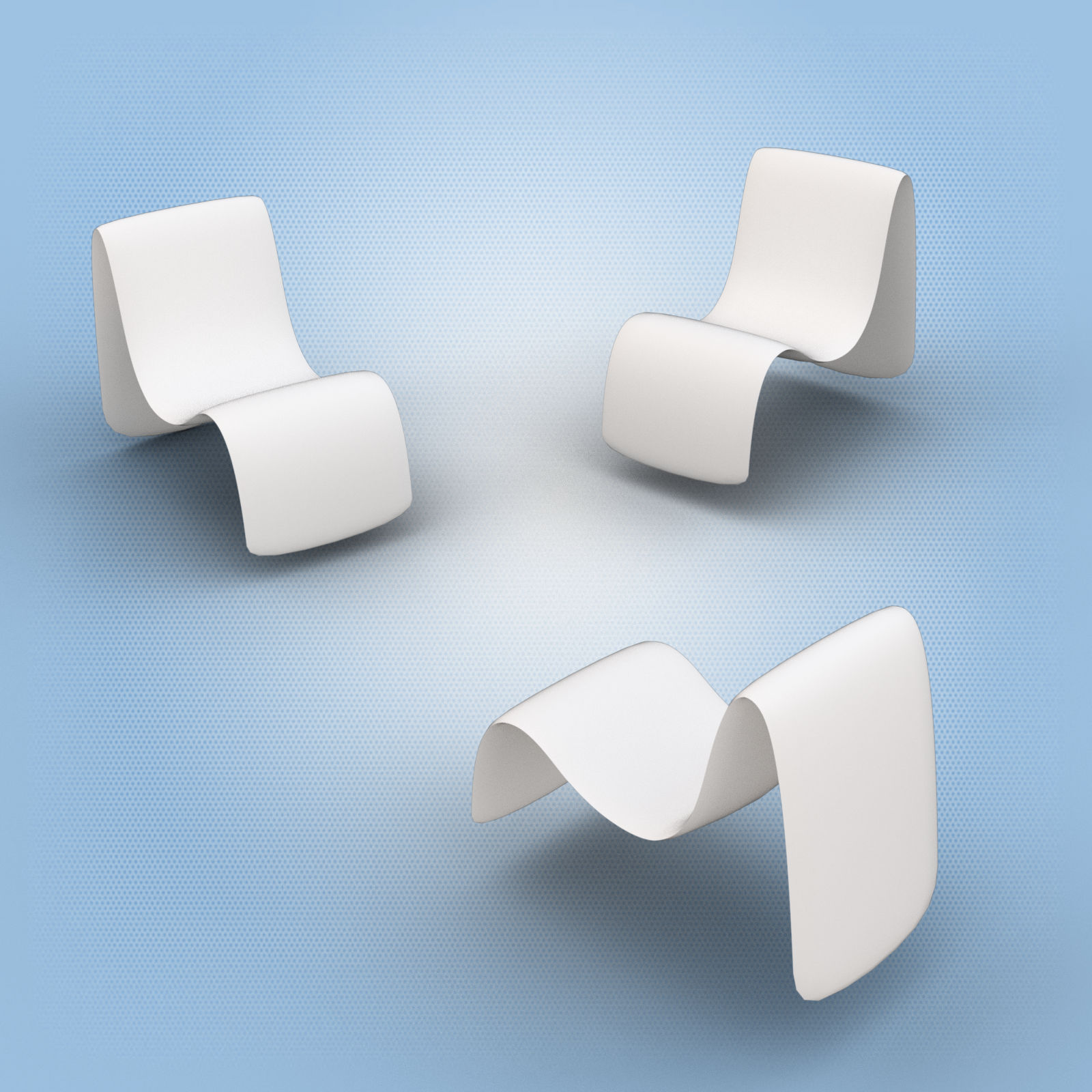 Moon Modern Patio Set by N/A