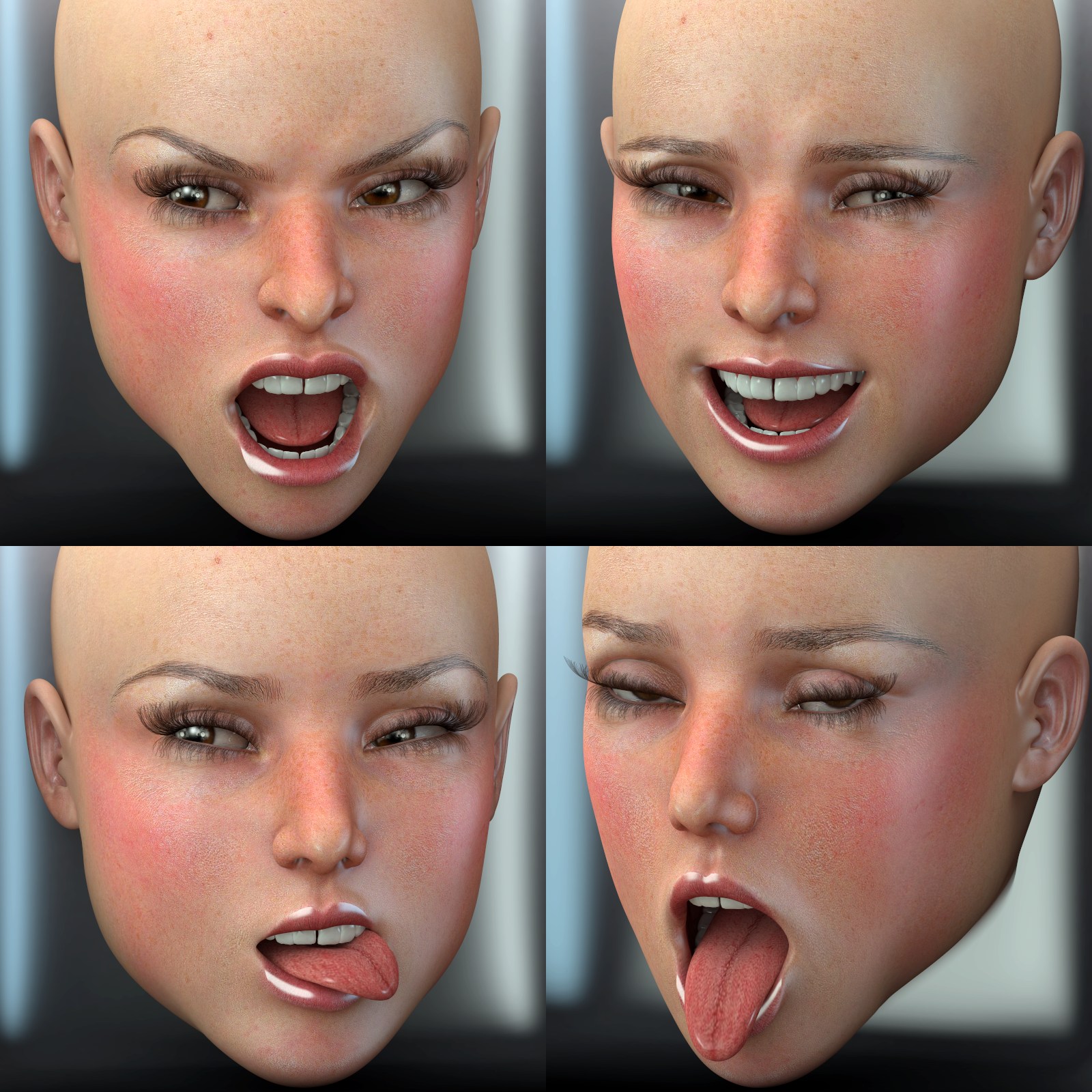 EVO face - Expressions by N/A