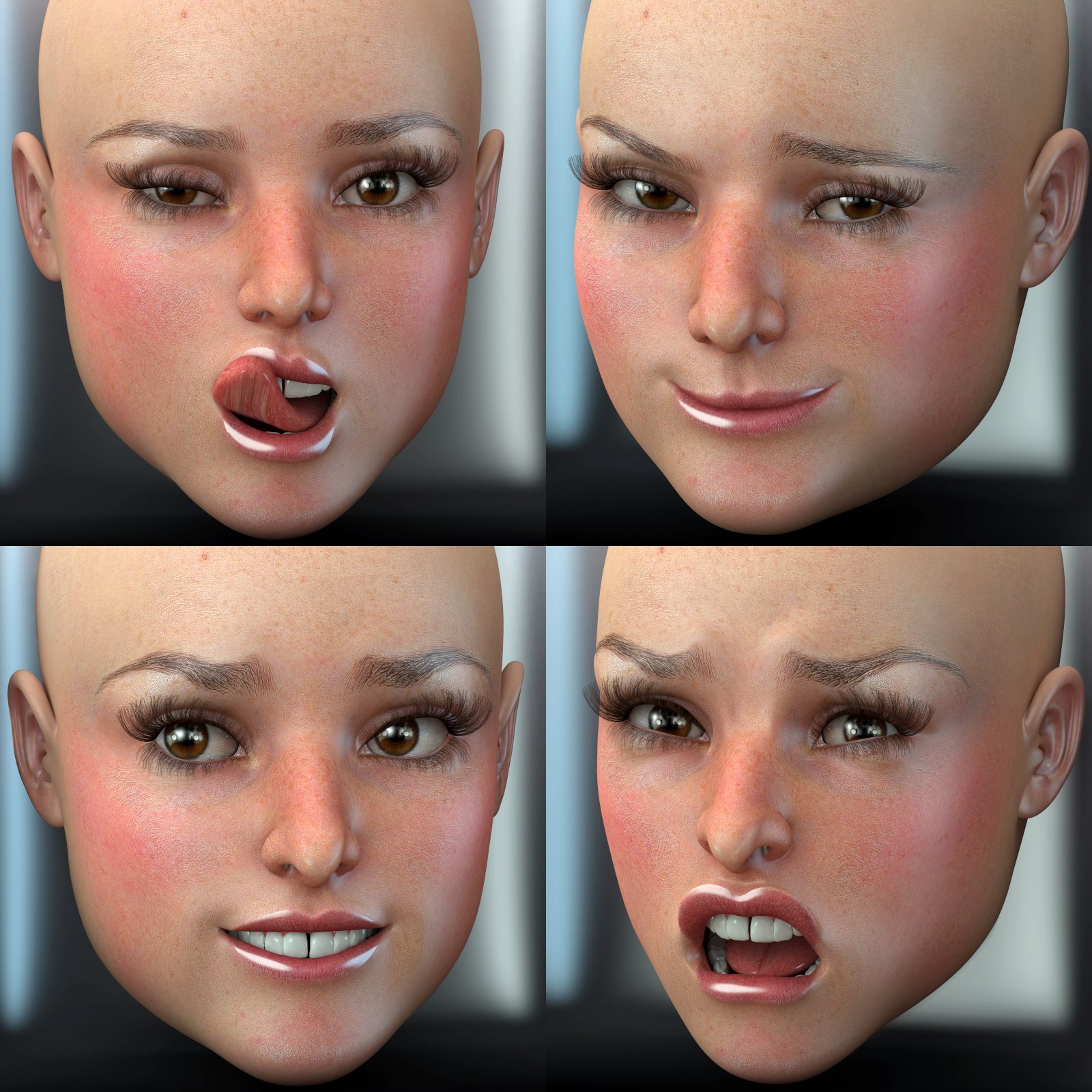 EVO face - Expressions by N/A