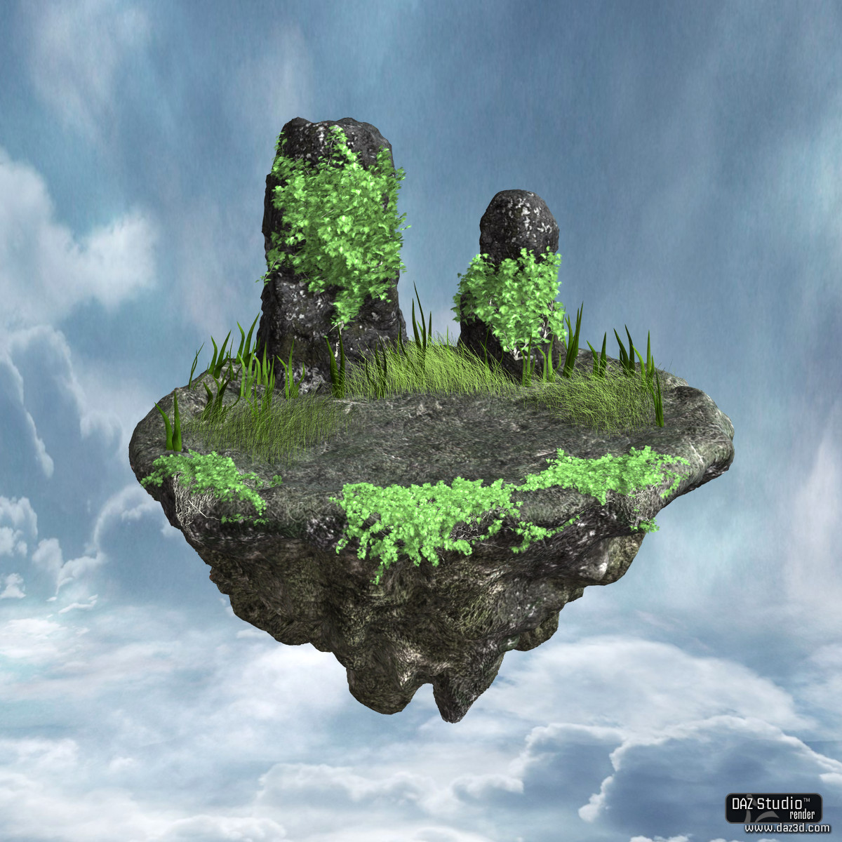 Floating Rock by N/A