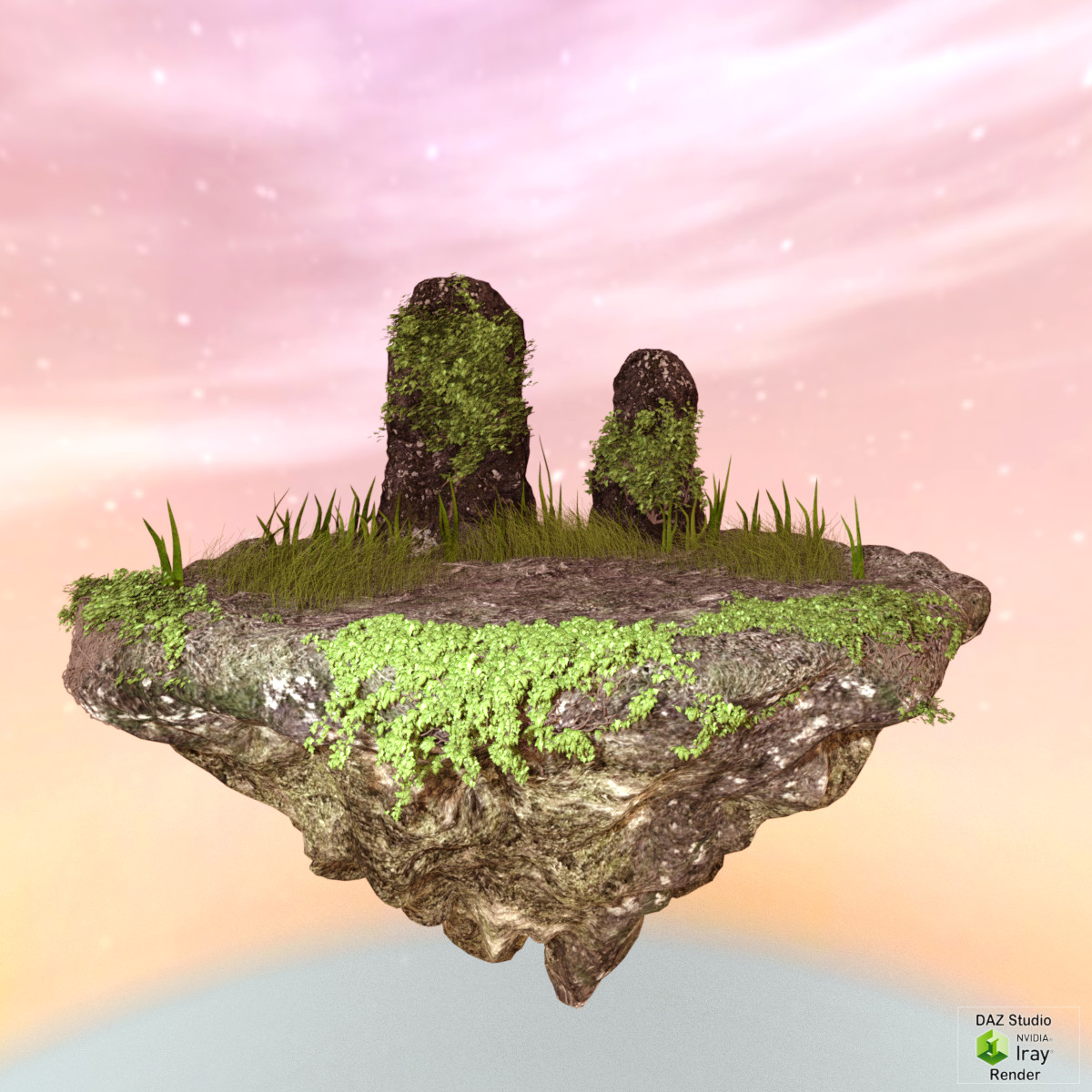 Floating Rock by N/A